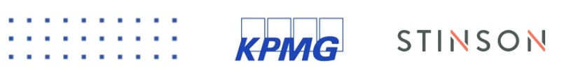 Logos for Sponsors KPMG & Stinson