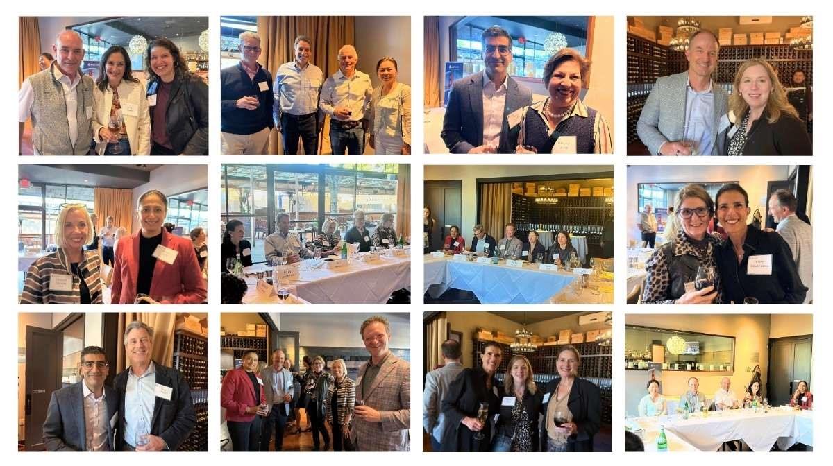 Collage of images from the event