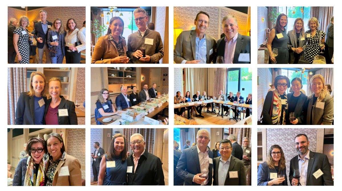 Collage of images from the event