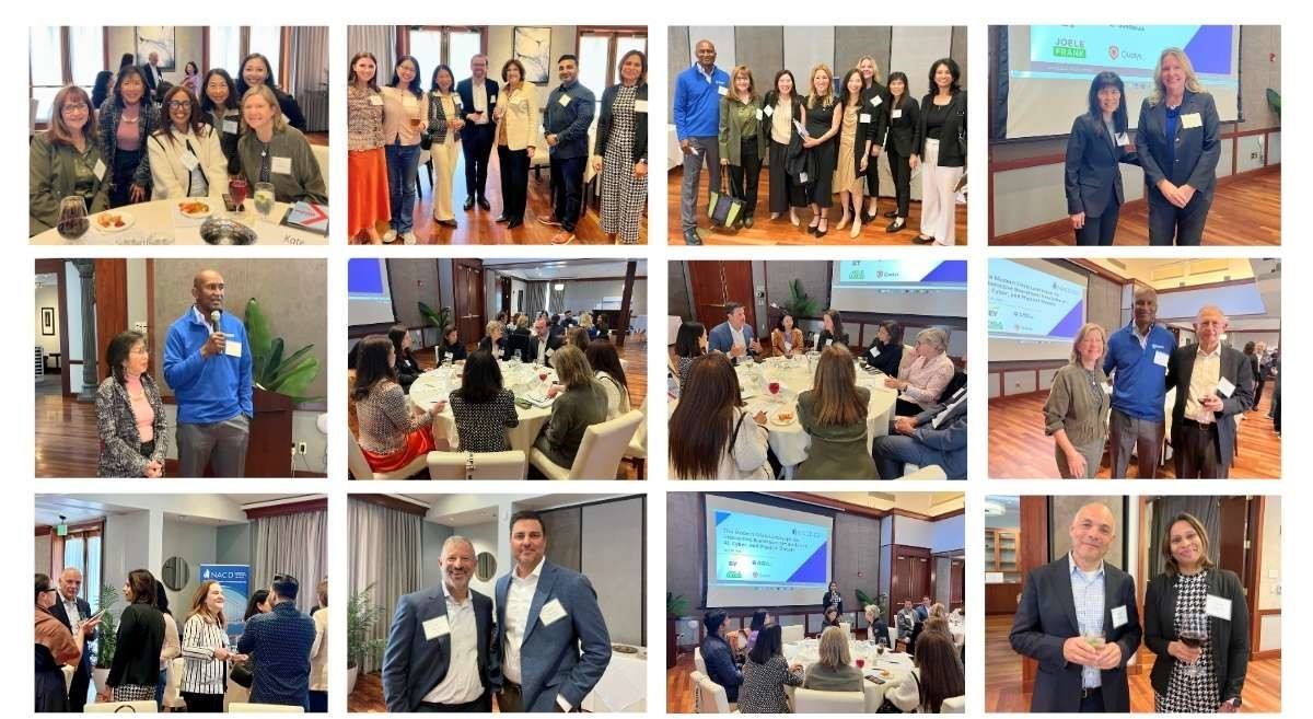 Boardroom crisis simulation session with directors discussing AI-driven disruption, cybersecurity, and risk management