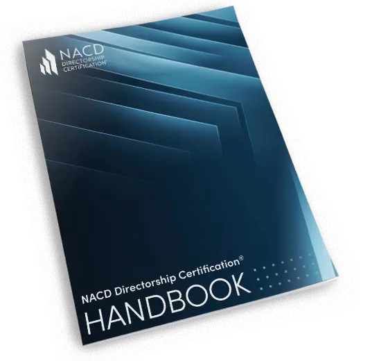 Image of the candidate handbook