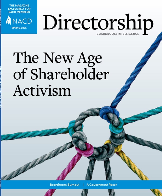 Directorship Magazine Cover