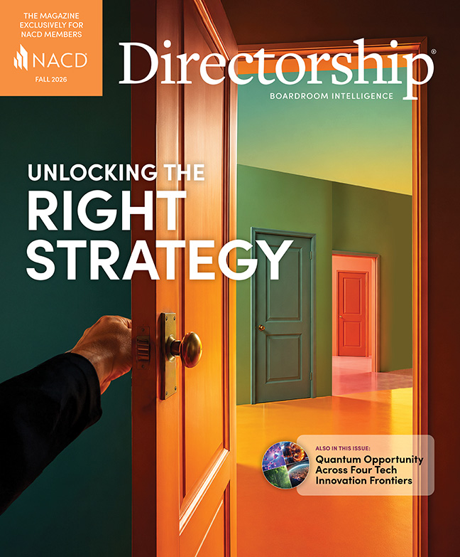 Fall 2026 Directorship Magazine