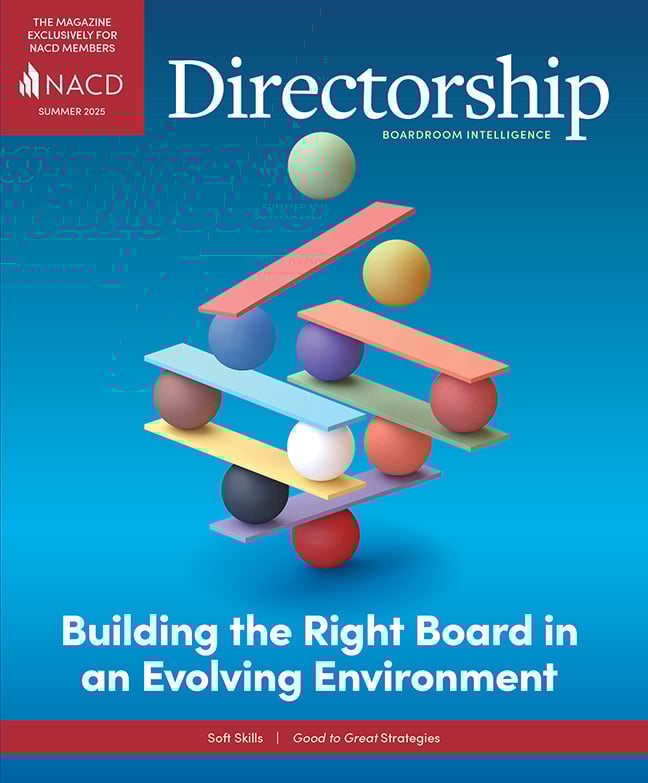 Directorship Magazine Cover