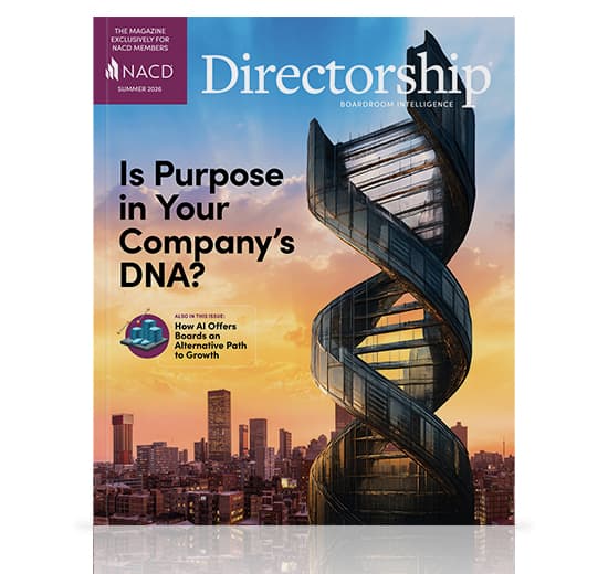 Directorship Summer 2026 Issue