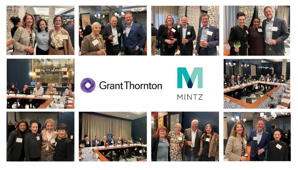 Collage of images from the event