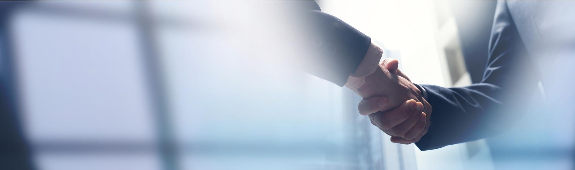 Hand Shake Hero Image