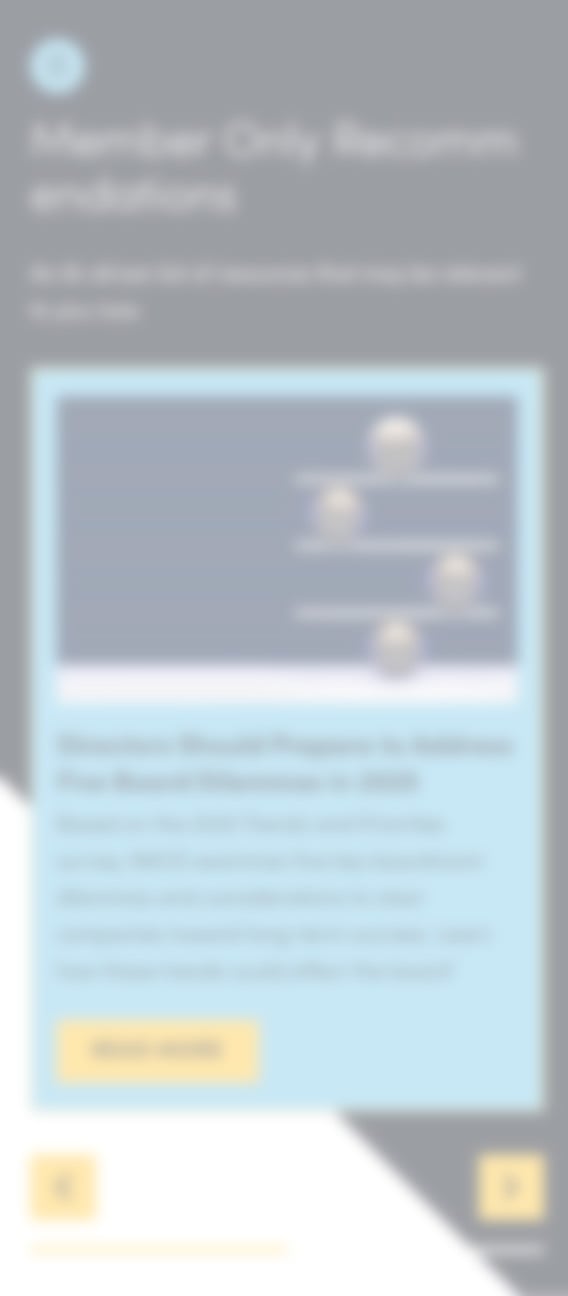 blurred image of content recommendations feature