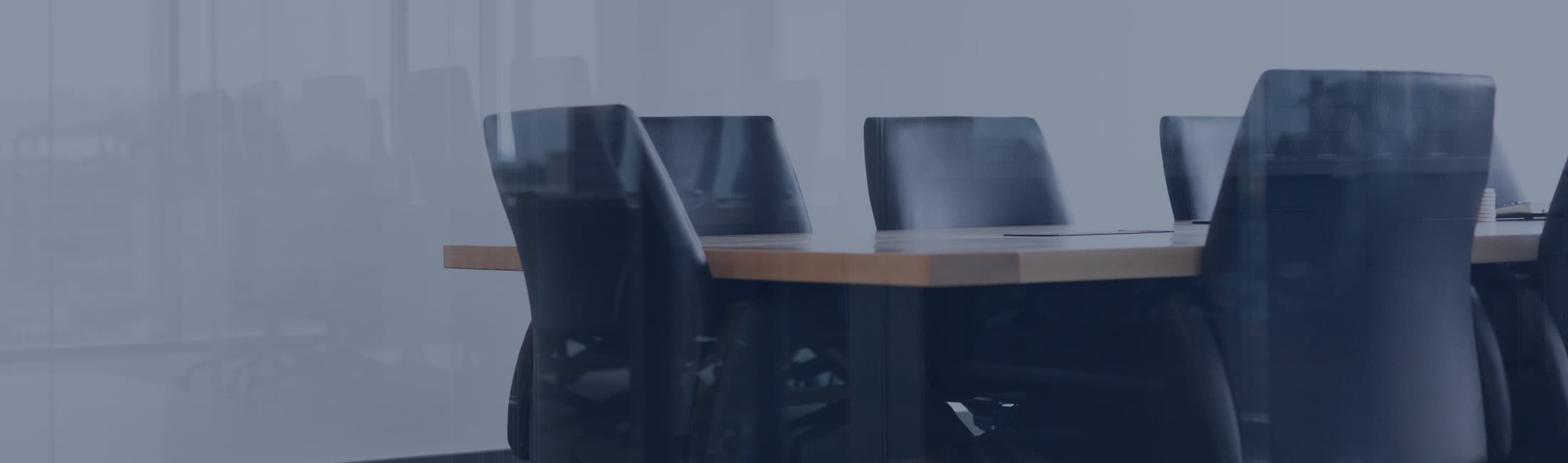 boardroom table and chairs featured on the NACD Directorship Certification webpage